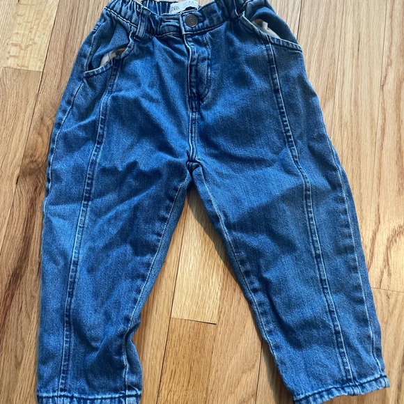 Zara baggy boys jeans size 3-4 - Picture 1 of 2